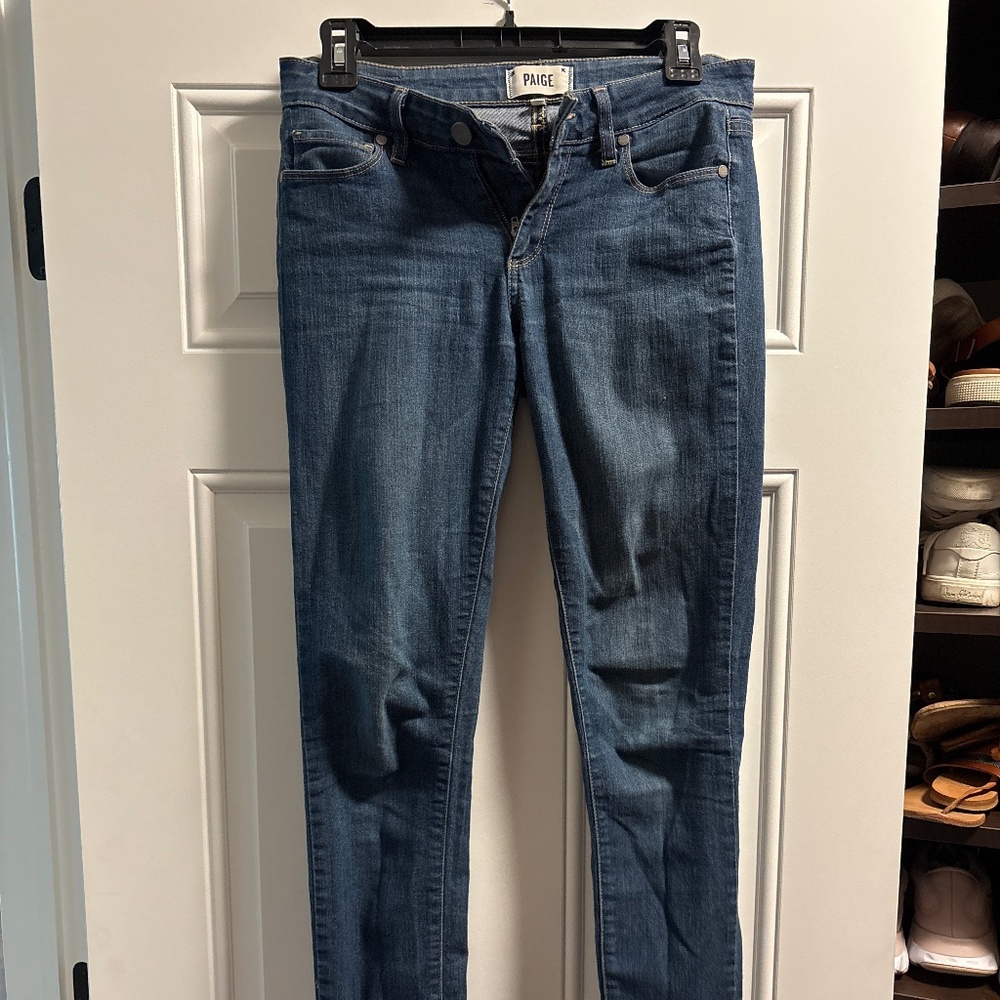 Paige denim skyline skinny jeans